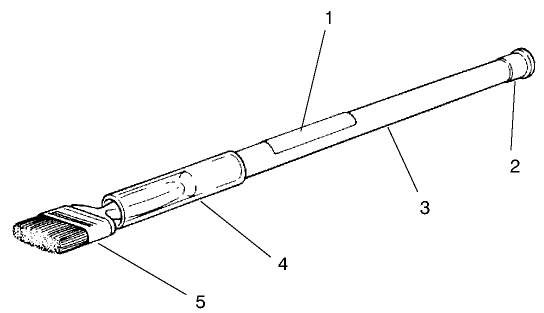 SPECIAL TOOLS BACKLAPPING BRUSH ASSEMBLY NO. *TOR299100