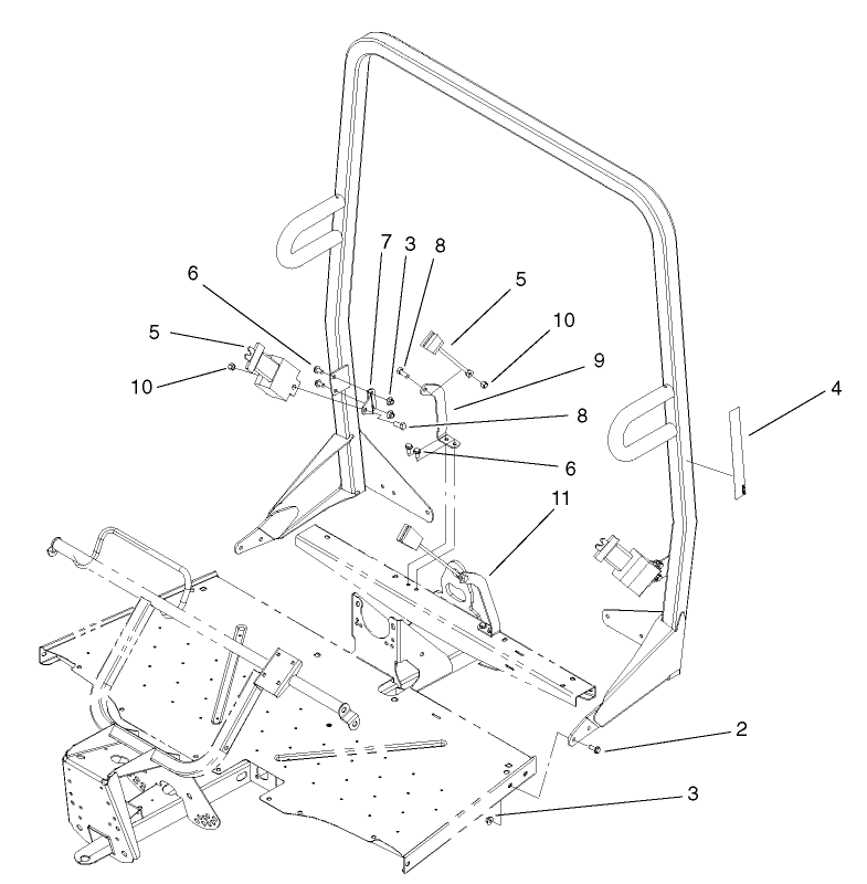 Roll-Over Protection System Assembly
