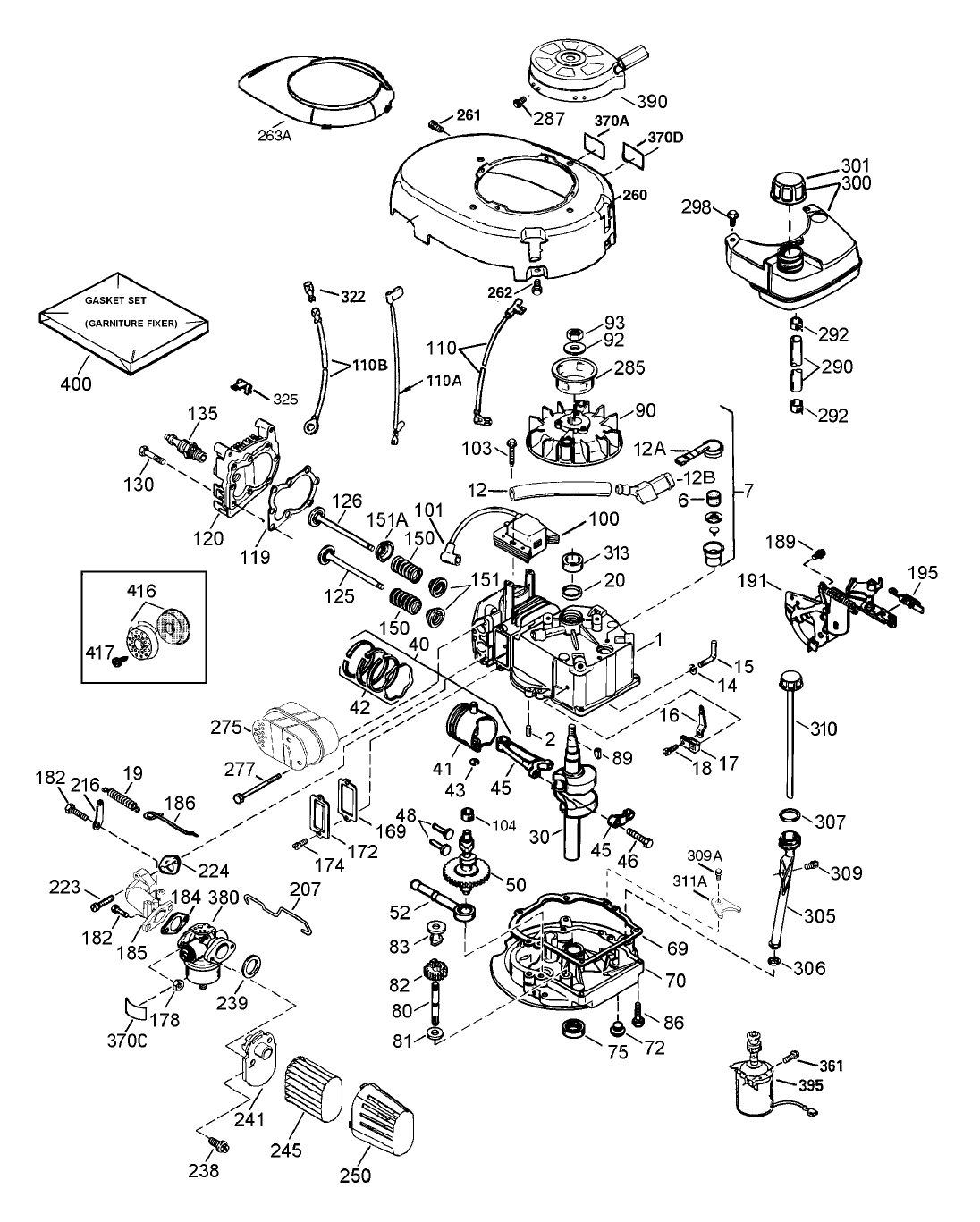 Engine Assembly-LEV120-361546B
