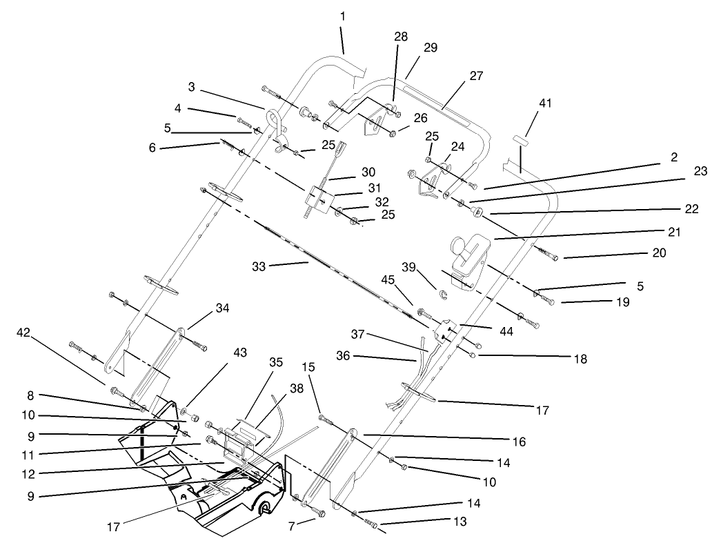 Handle and Control Assembly