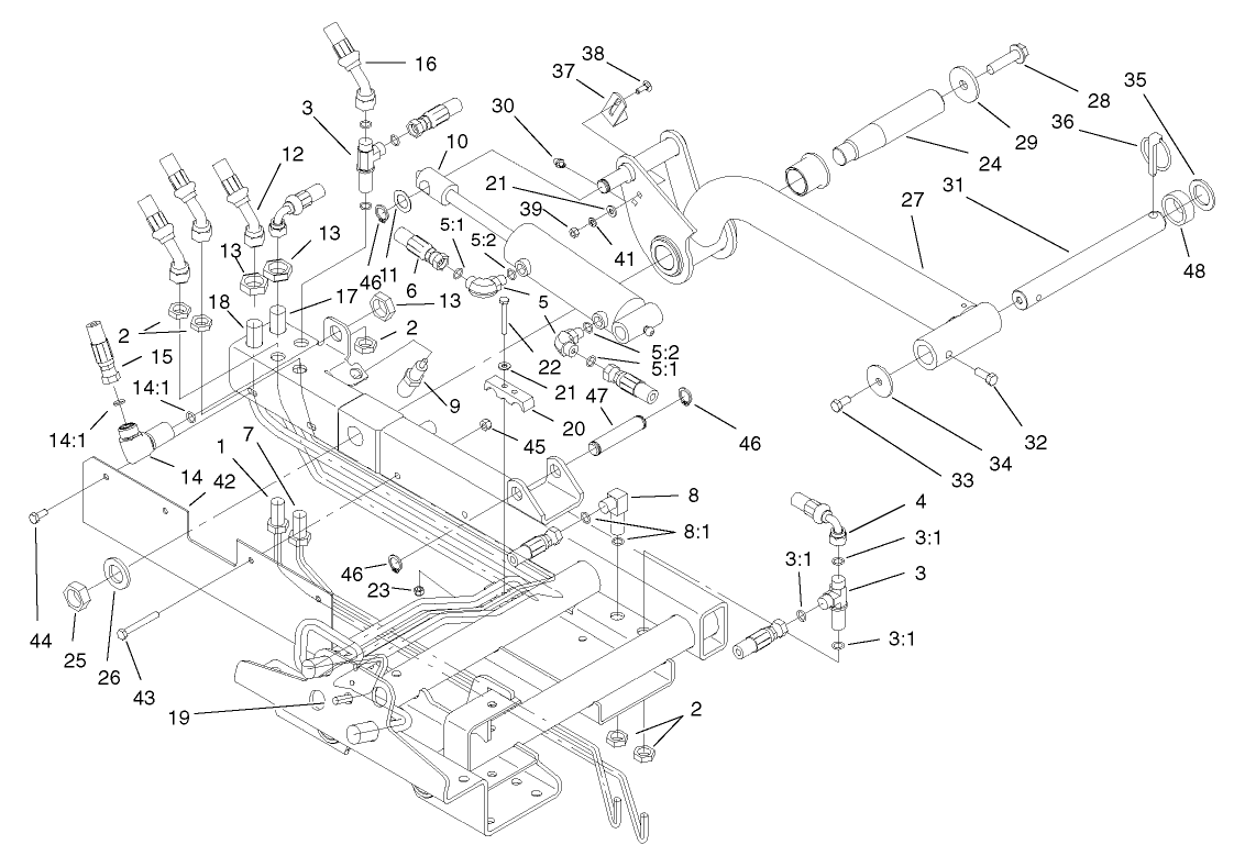 Rear Lift Arm Assembly