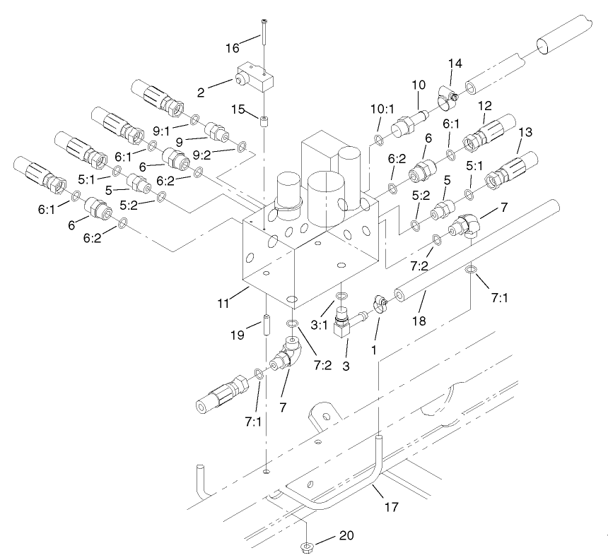 Manifold Block Assembly