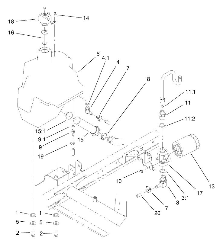 Hydraulic Tank Assembly