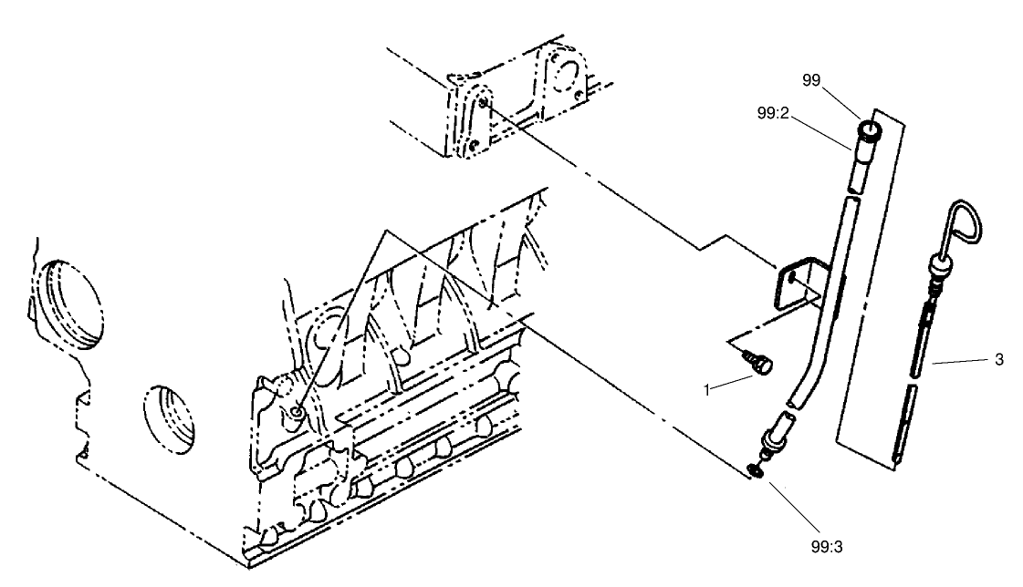 Dipstick and Guide Assembly