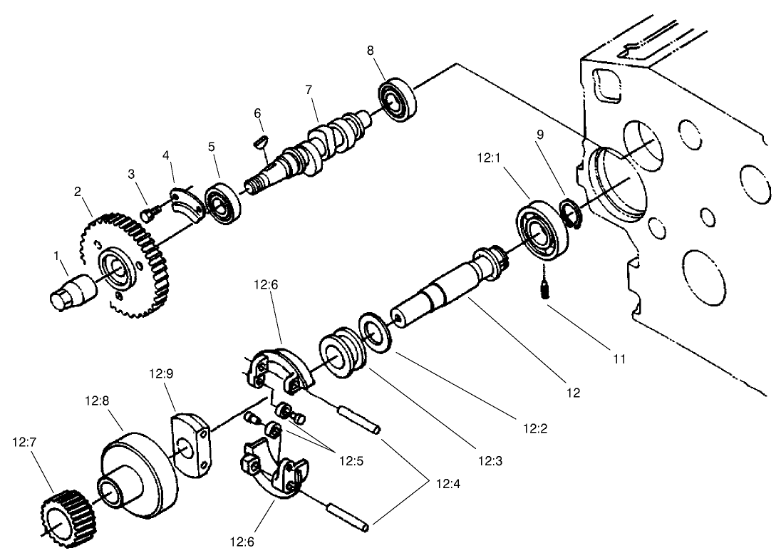 Fuel Camshaft Assembly