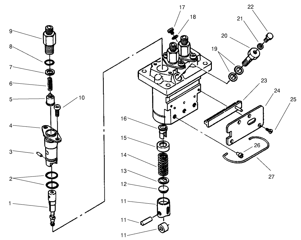 Injection Pump Assembly No. 98-9643