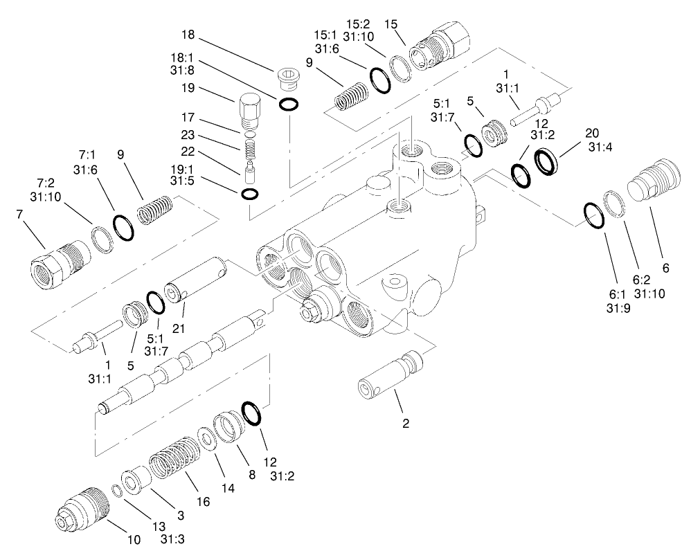 Valve Assembly No. 95-8581
