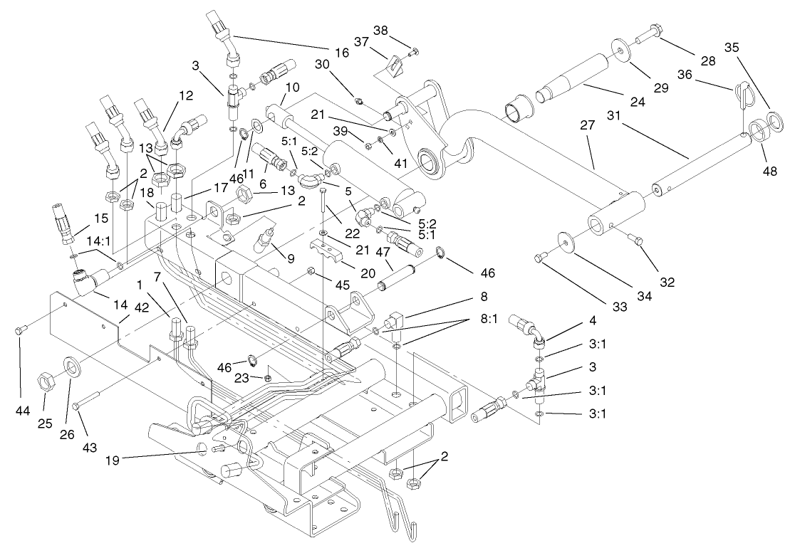 Rear Lift Arm Assembly