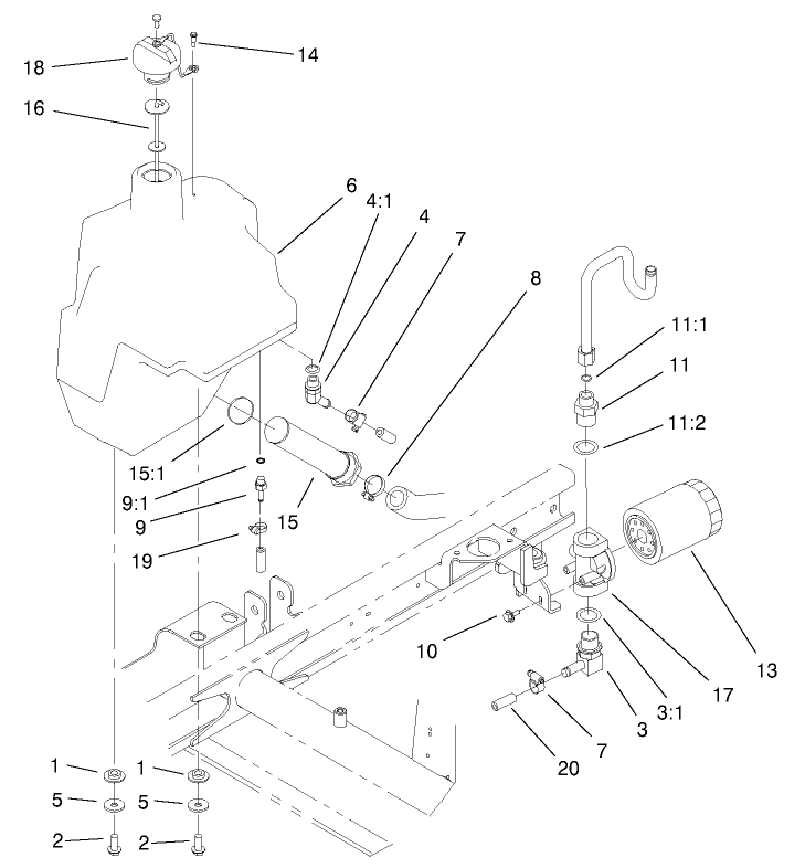 Hydraulic Tank Assembly