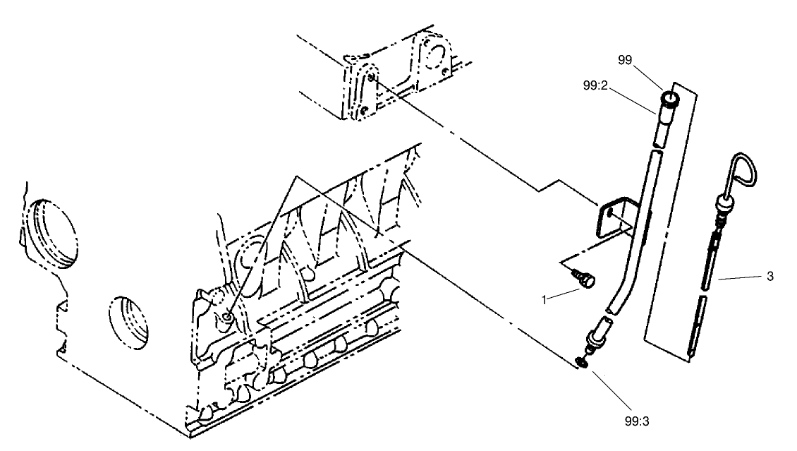 Dipstick and Guide Assembly
