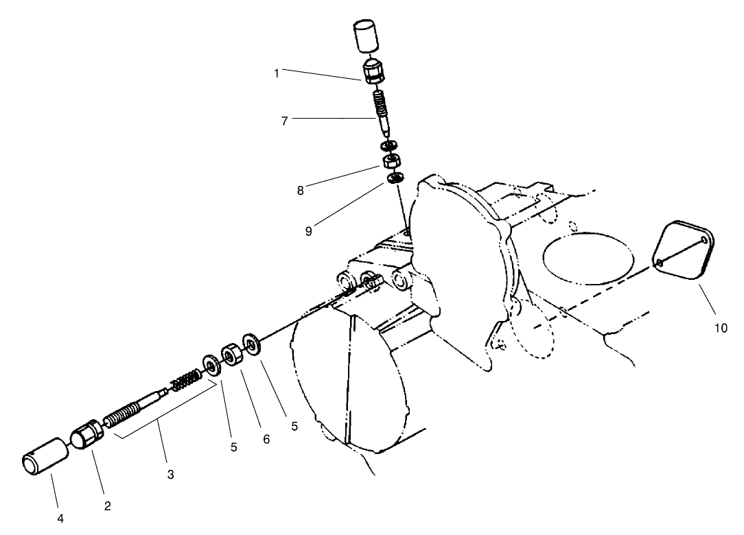 Engine Stop Lever Assembly