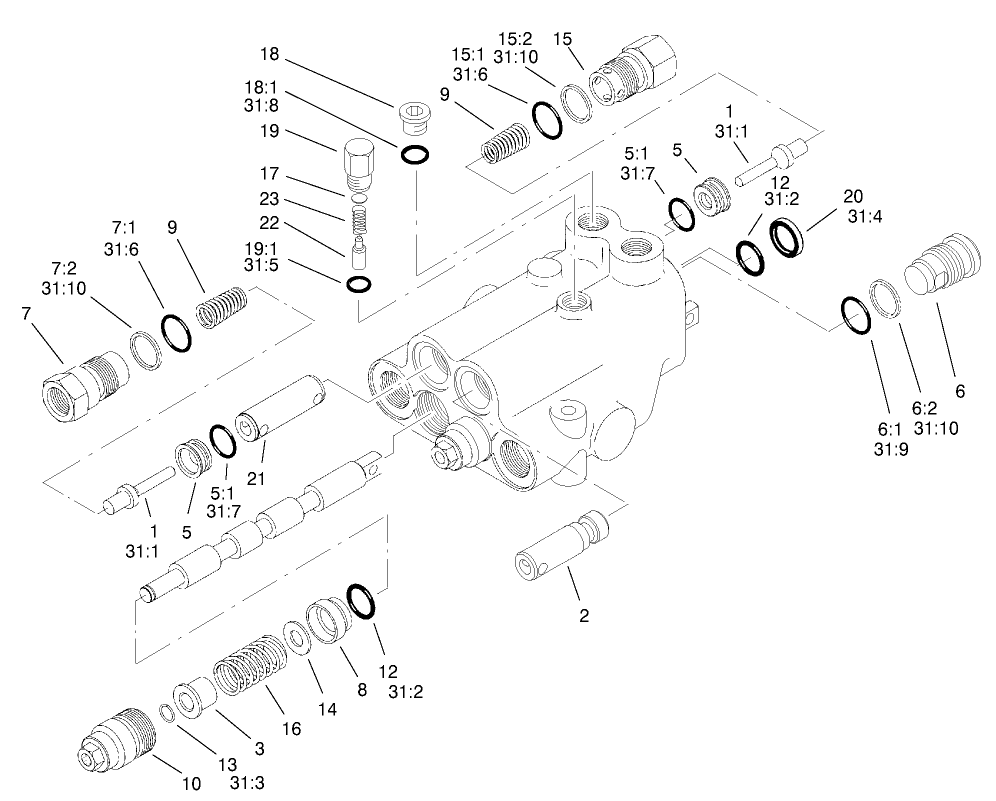 Control Valve Assembly No. 95-8581