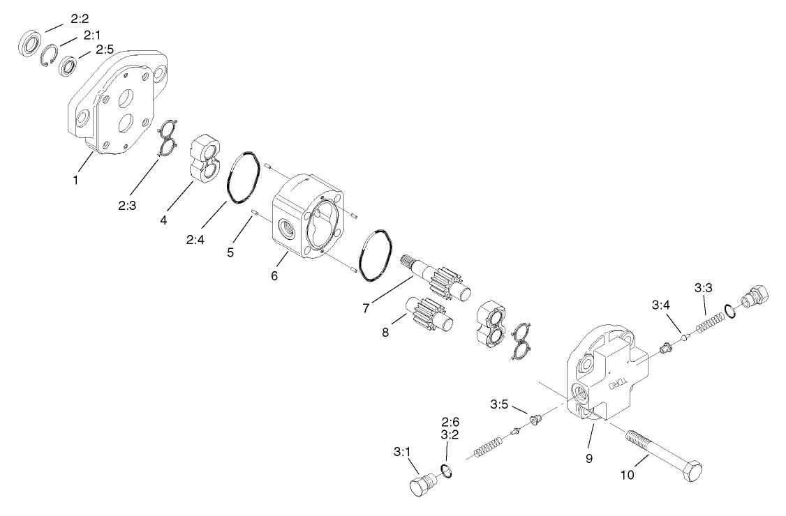 Hydraulic Motor Assembly No. 105-9820