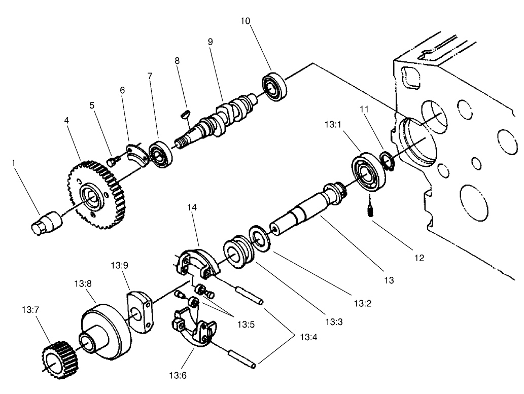 Fuel Camshaft Assembly