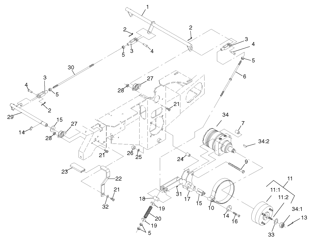 Parking Brake System Assembly