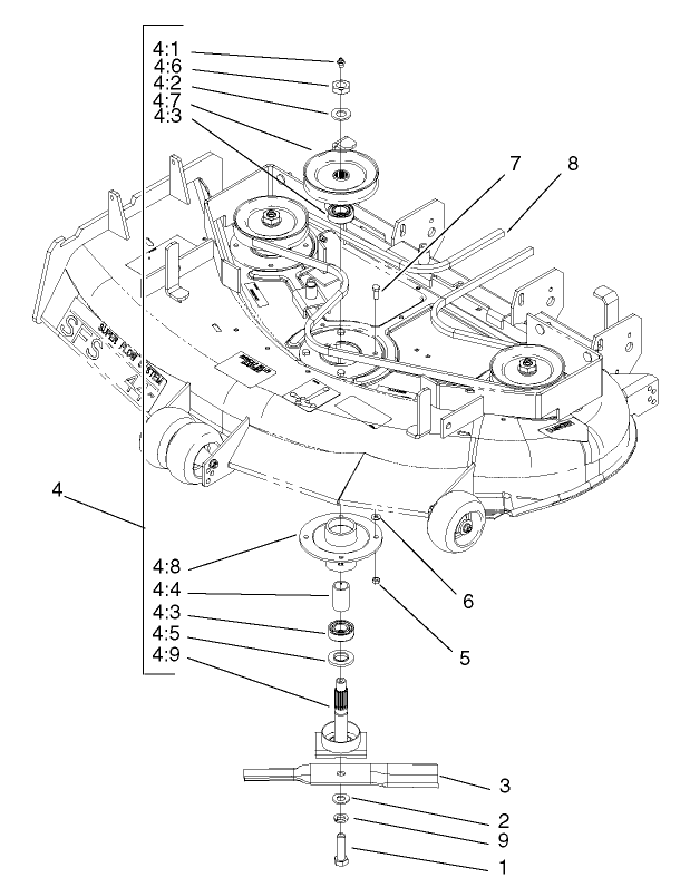 Deck Spindle Assembly