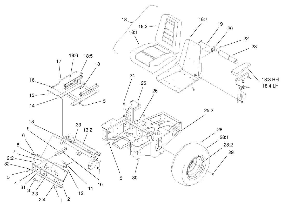Main Frame Assembly