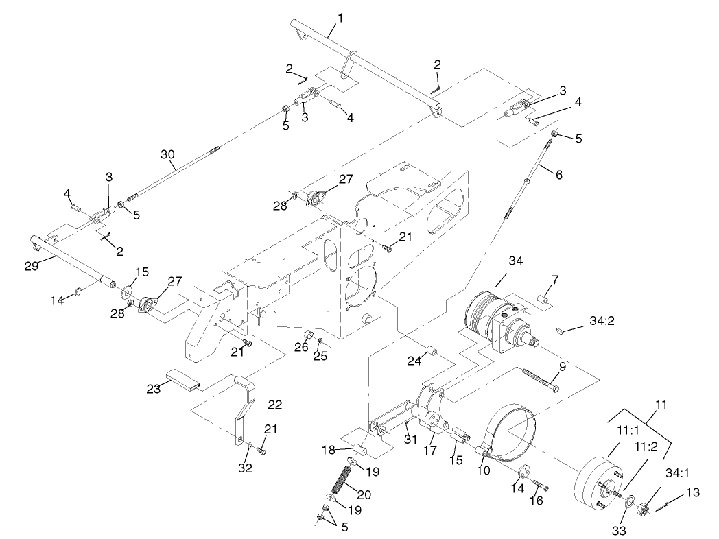 Parking Brake System Assembly