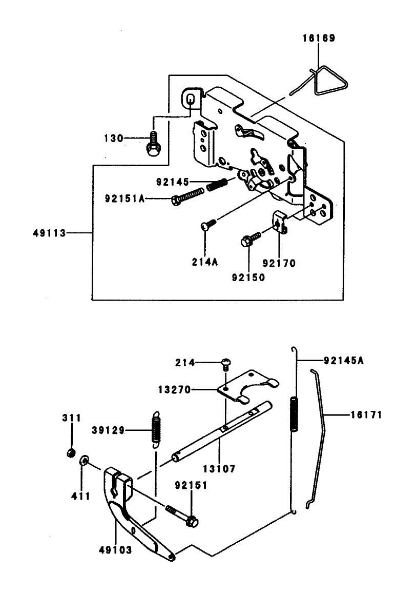 Control-Equipment Assembly Kawasaki FH601V-CS06