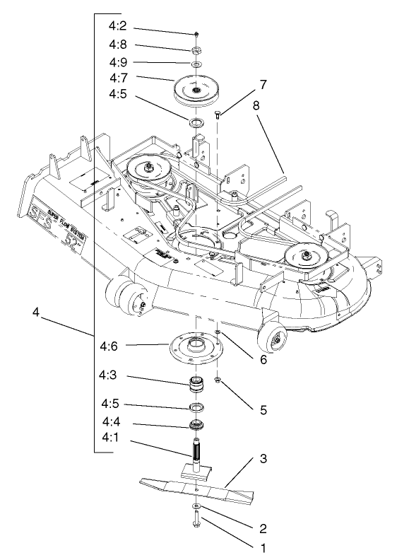 Deck Spindle Assembly