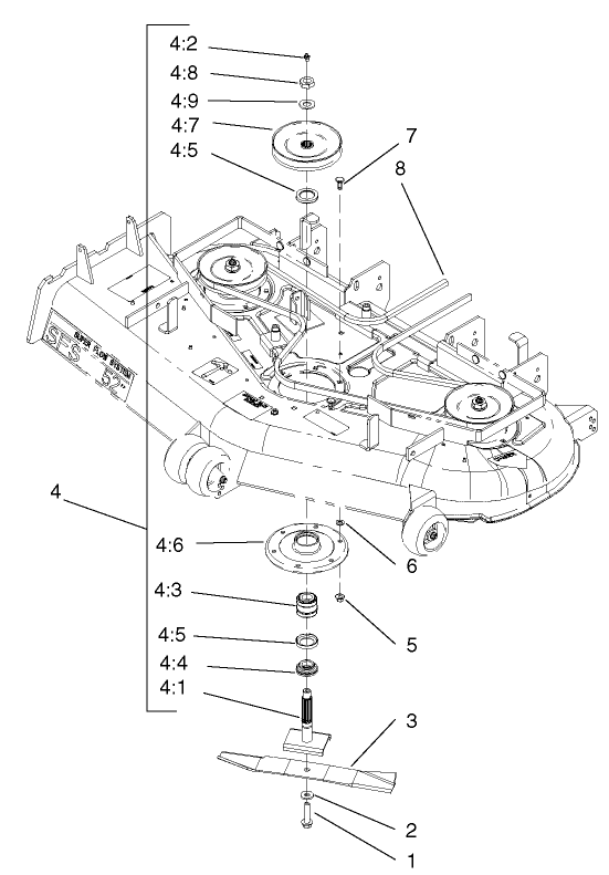 Deck Spindle Assembly
