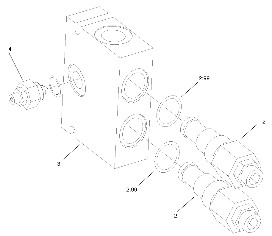 Counterbalance Valve Assembly No. 99-3040