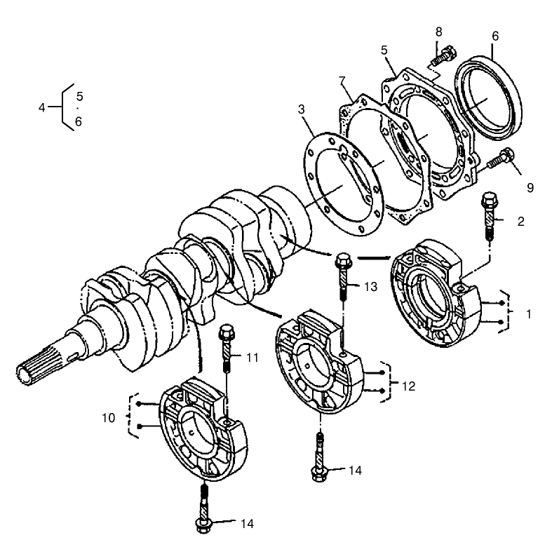Main Bearing Case Assembly