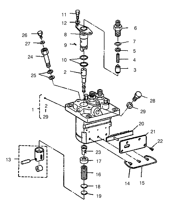 Injection Pump (Complete Parts)
