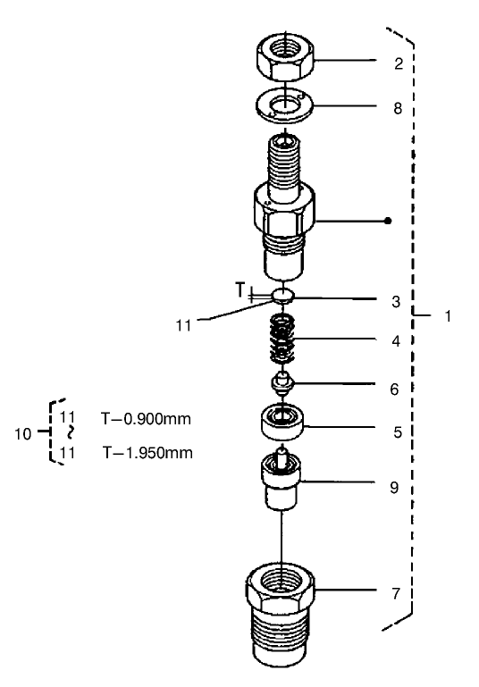 Nozzle Holder (Complete Parts)
