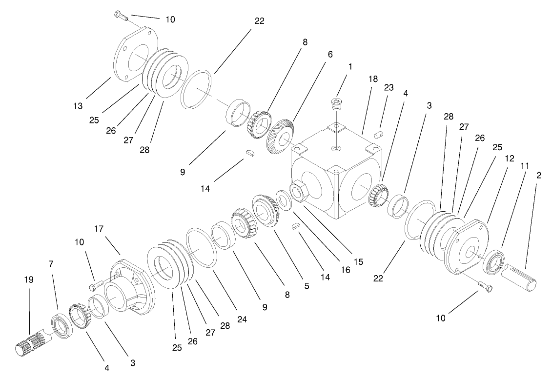 Gear Box Assembly No. 104-3441