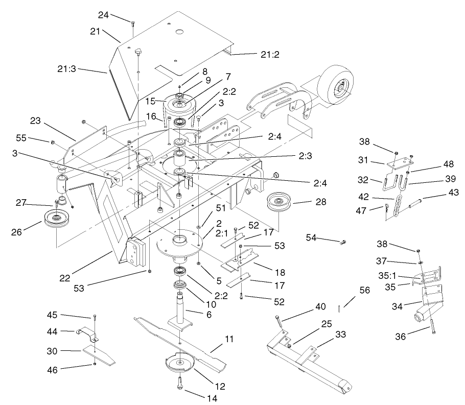 Right Hand Wing and Cover Assembly