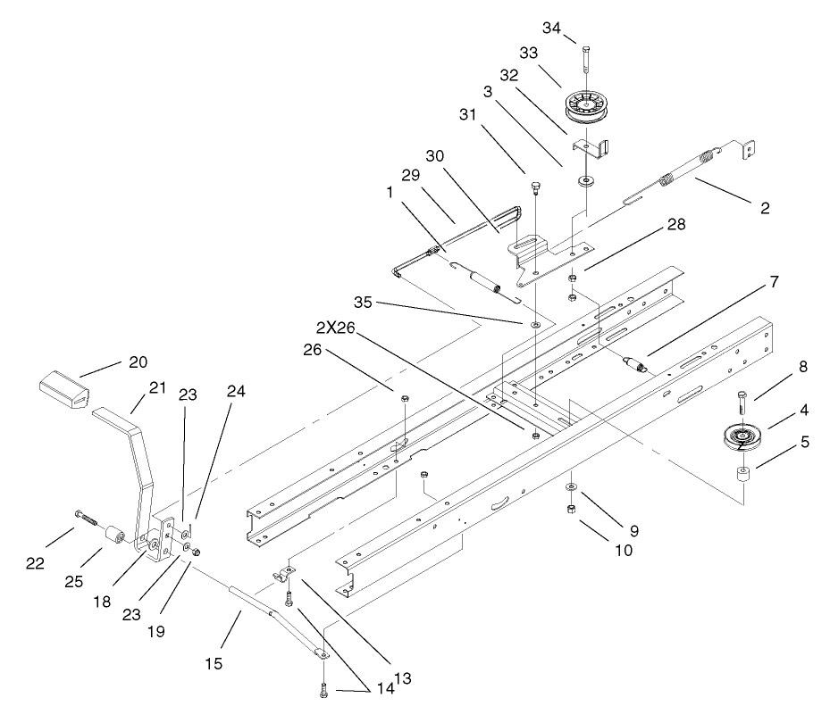 Traction Brake Assembly