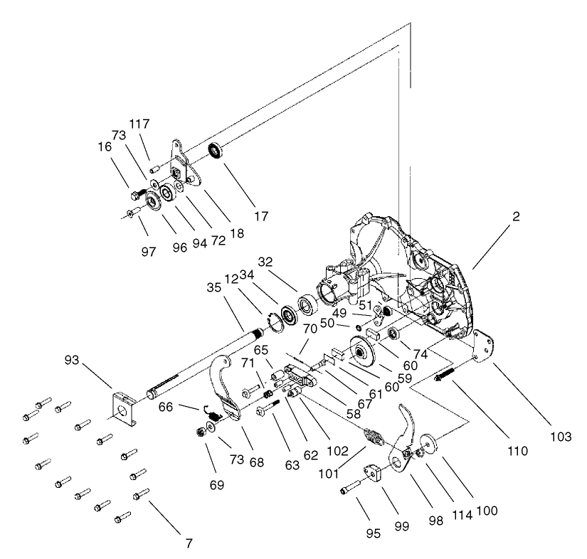 Housing and Bearing Assembly