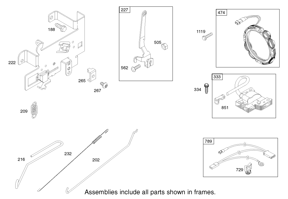 Governor Assembly  Briggs and Stratton 31F777-0123-E1