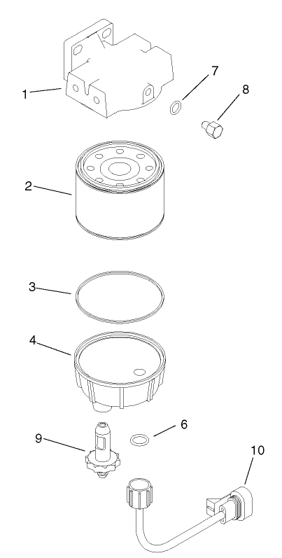 Fuel Filter Assembly No. 104-5218