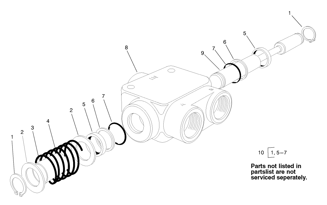 Reel Shut-Off Valve Assembly No. 58-5460