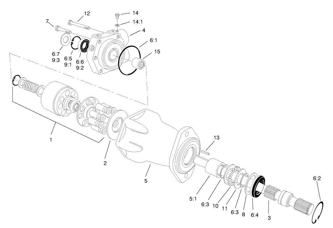 Wheel Motor Assembly No. 58-5430