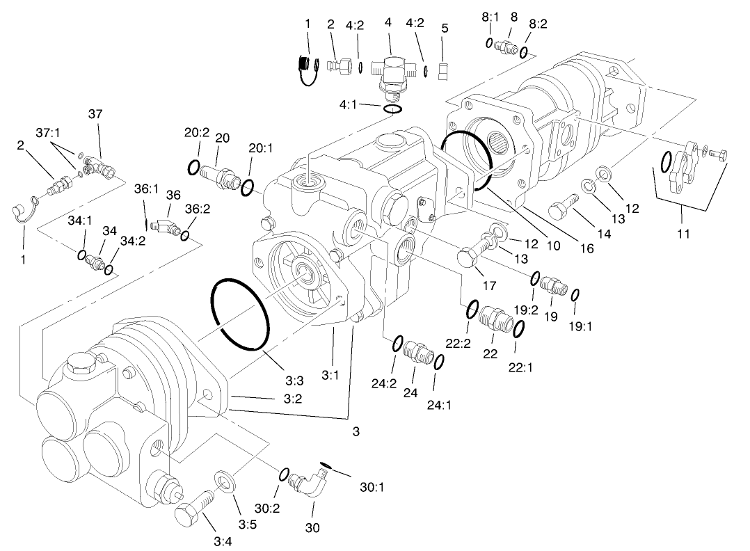 Hydraulic Pump Assembly