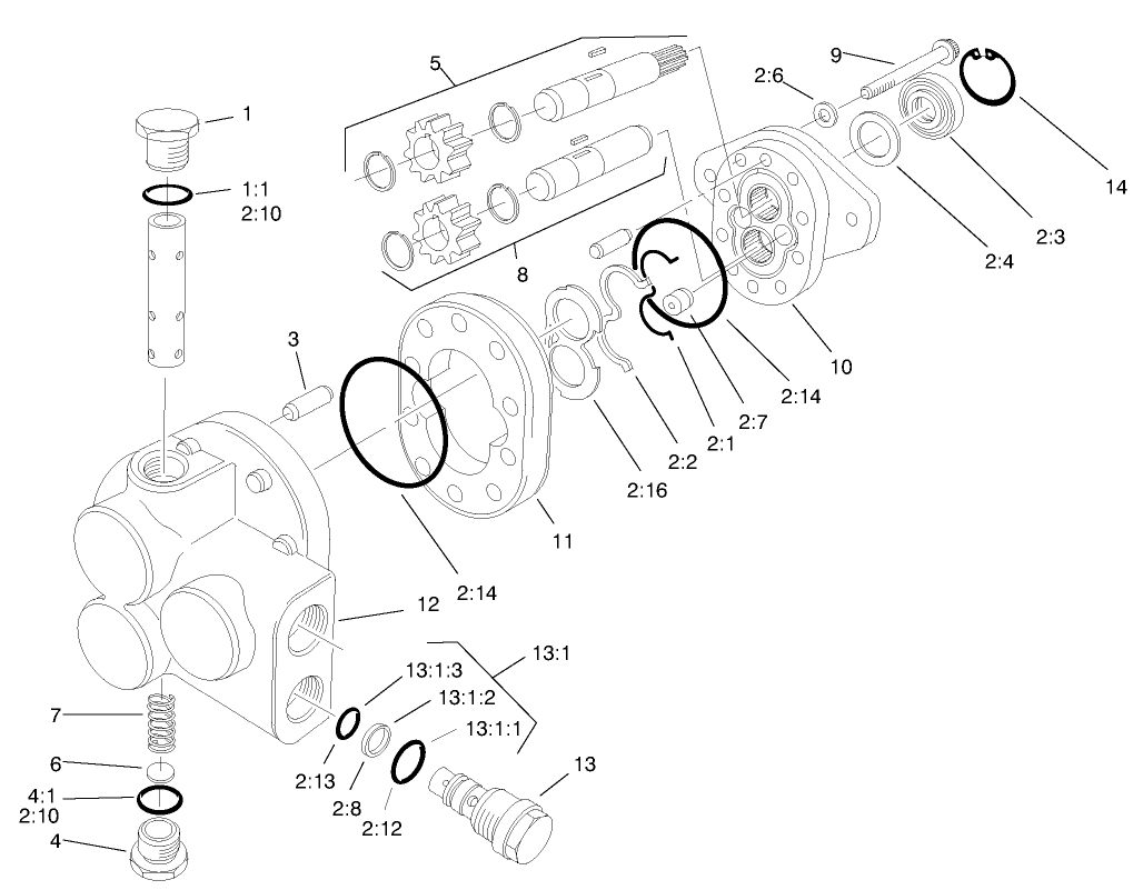 Gear Pump Assembly No. 99-6495