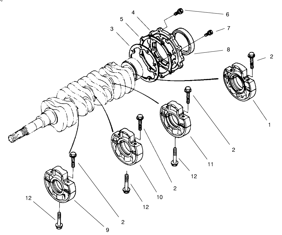 Main Bearing Case Assembly