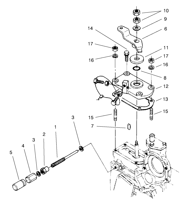 Speed Control Plate Assembly