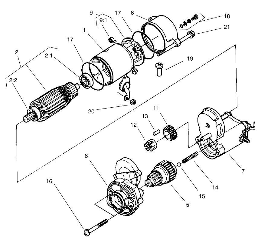 Starter Assembly No. 98-7734
