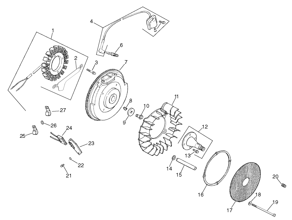 Group 5-Ignition/Electrical Assembly Kohler CH20S-64670