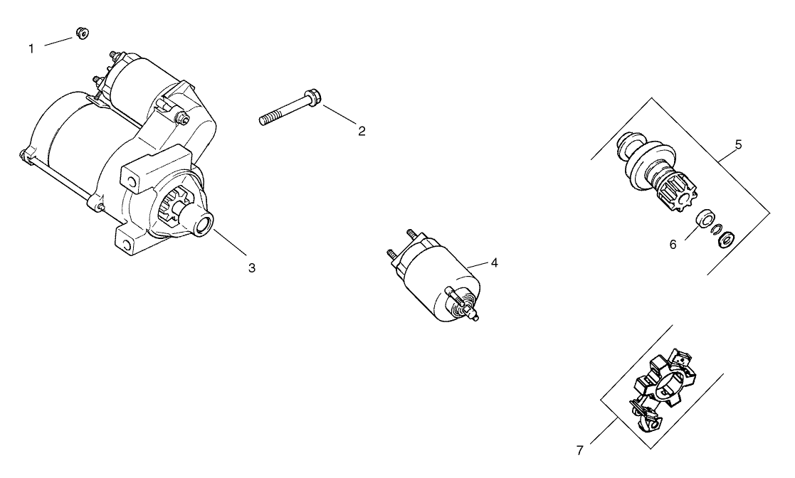 Group 7-Starter Assembly Kohler CH20S-64670
