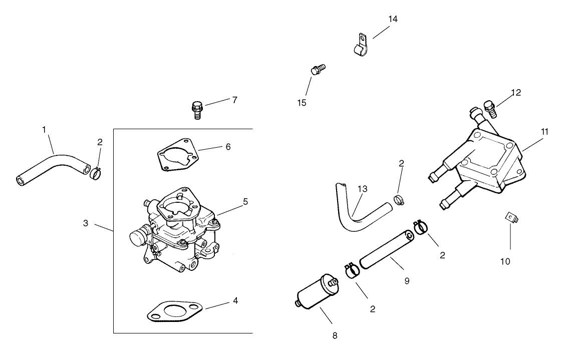 Group 8-Fuel System Assembly Kohler CH20S-64670