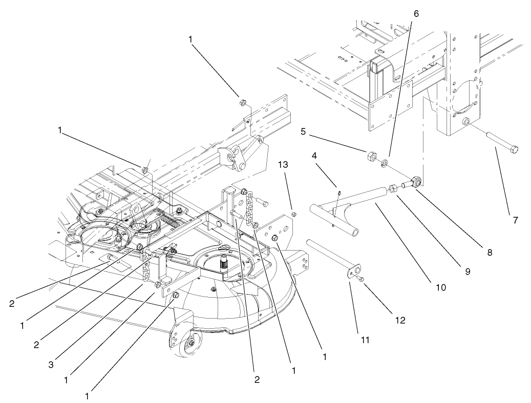 Frame and Deck Assembly