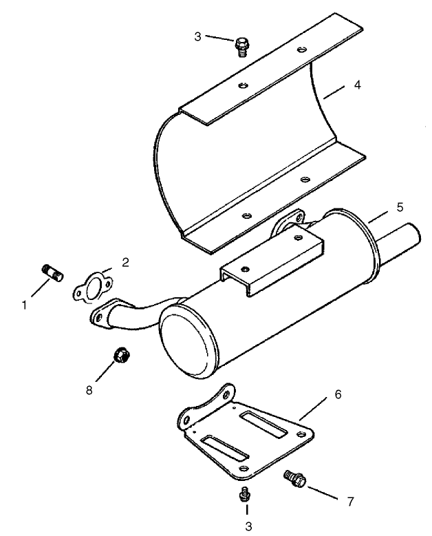 Group 11-Exhaust Assembly Kohler CH25S-68695
