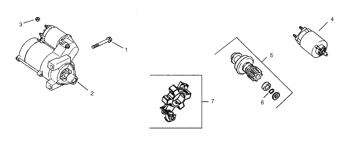 Group 7-Starting System Assembly Kohler CH25S-68695