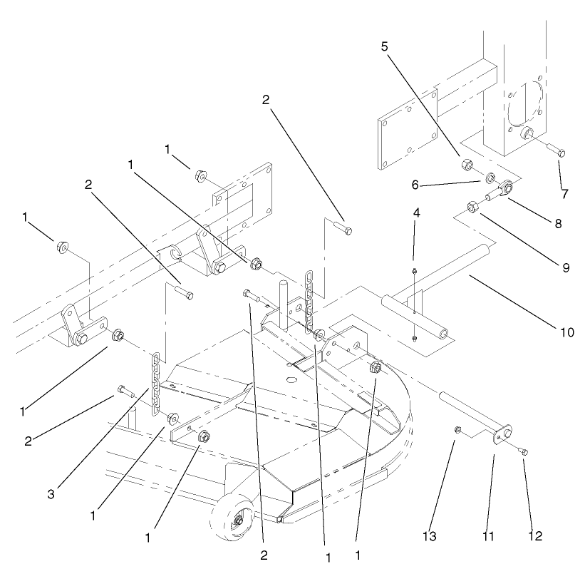 Frame and Deck Assembly