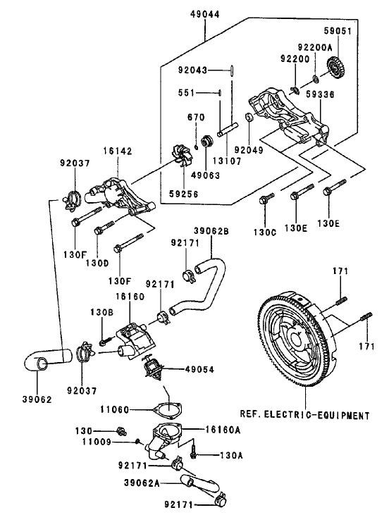 Cooling Equipment (Kawasaki FD750D-AS03)